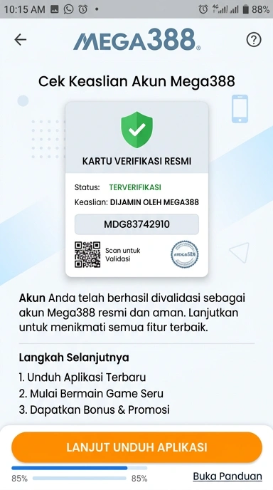 Kanal Resmi mega388 untuk Pengguna Android Indonesia